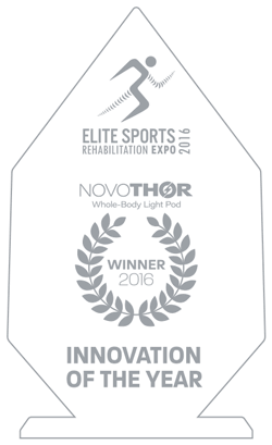 Elite Sports Innovation Award to Novothor Whole Body Light Pod